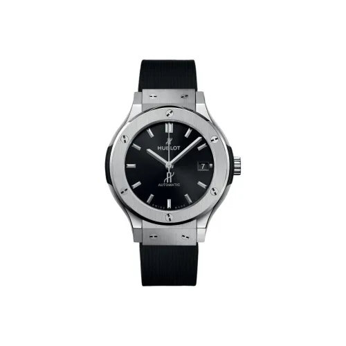 HUBLOT Автоматический Механический Movement Женские Классические Fusion Часы 38 мм Черные