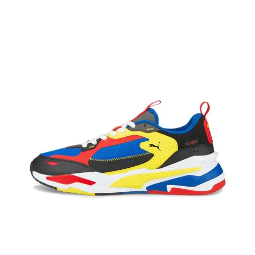 PUMA RS Fast Limiter Low Топ Повседневная обувь Мужская Красная Синяя Желтая