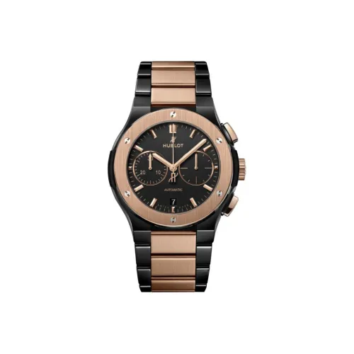 HUBLOT Автоматический Механический Механизм Мужские Классические Фьюжн Часы 42 мм Черные
