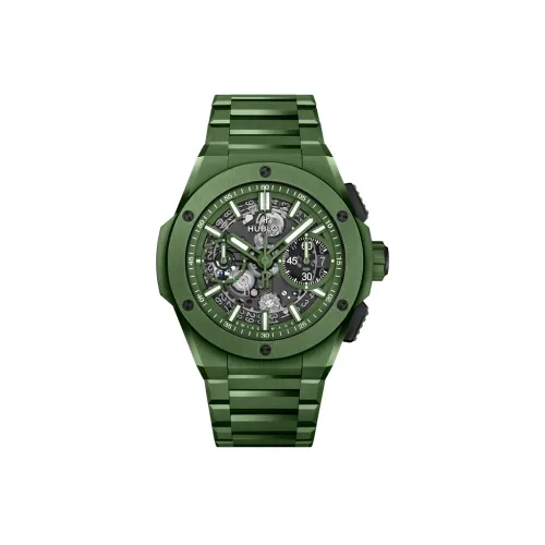 HUBLOT Big Bang Автоматический Механический Часы Мужские 42 мм Черепный Циферблат Керамические Оправа Керамический Ремешок