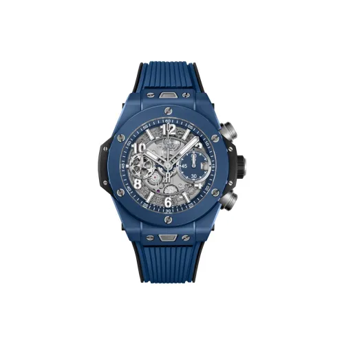 Hublot Big Bang Collection Автоматический Механический Механизм Мужские Часы Часы 42 мм Серый Циферблат Резиновый Ремешок