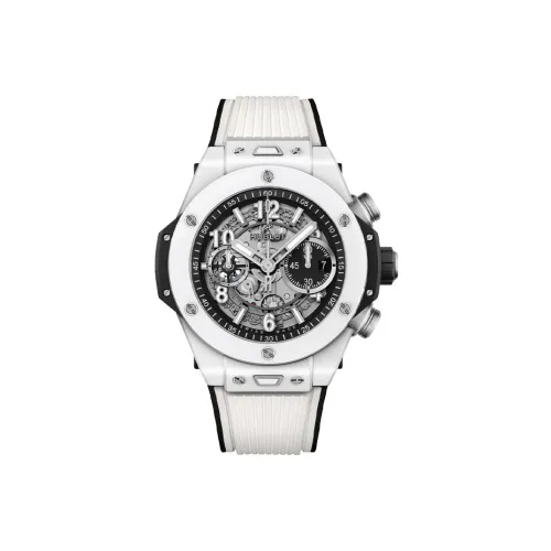 HUBLOT Автоматический Механический Мужской Часы Big Bang 44 мм Серебряные