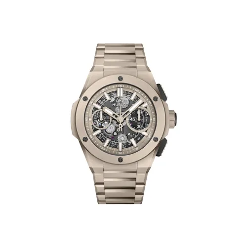 HUBLOT Автоматический Механический Мужской Часы Big Bang 42 мм Серебряные