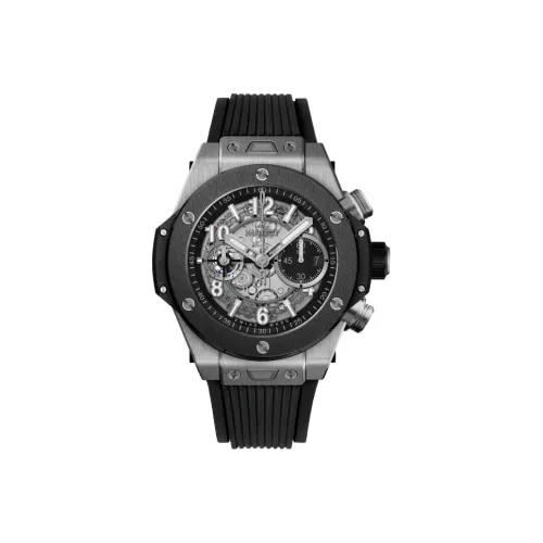 HUBLOT Автоматический Механический Мужской Часы Big Bang 44 мм Серебряные
