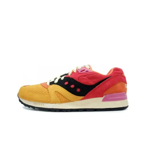 Saucony Shadow Master UBIQ 'Тихоокеанский закат' Низкие беговые кроссовки Мужские Красный Желтый