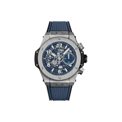 HUBLOT Автоматический Механический Мужской Часы Big Bang 42 мм Синий