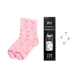 Носки "Падающий Вишневый цветок", универсальный размер, 1 пачка + шнурки для обуви "Вишневый цветок", 1 пара