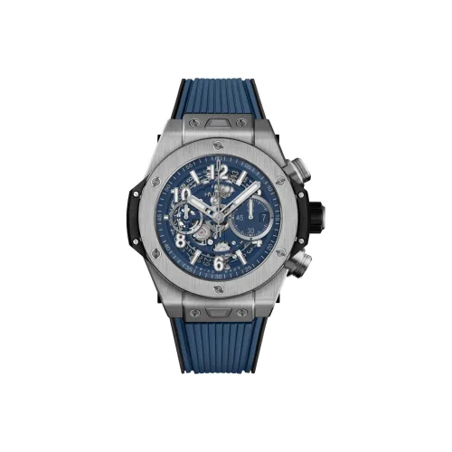 HUBLOT Автоматический Механический Мужской Часы Big Bang 44 мм Синий