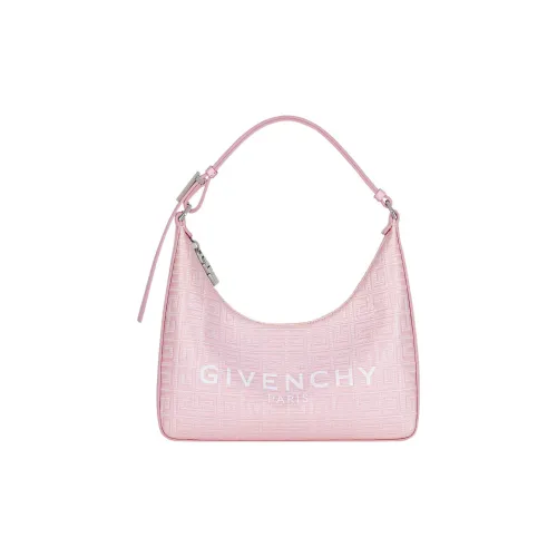 Givenchy Cut out Покрытый холст с коровья кожа Сумка на плечо Сумка Сумка Сумка через плечо Женская Светло-розовая