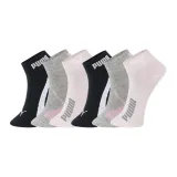 6 пар (Розовый, Серый, Черный Комбинация)