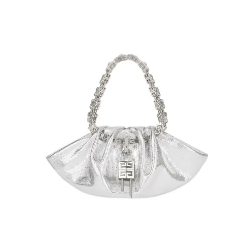 GIVENCHY Kenny Sheepskin Bag Mini Women's Silver