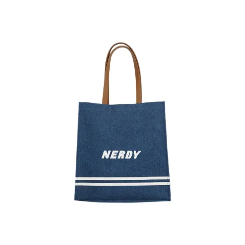 NERDY Хлопок Плечевая сумка Стандартная Унисекс Синяя
