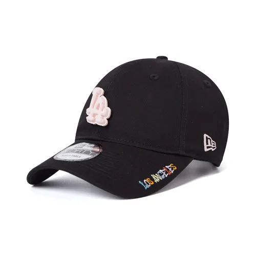 New Era Хлопковые кепки черные мужские