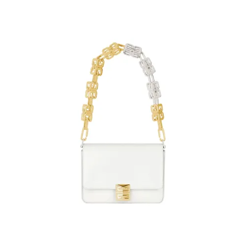 Givenchy 4G Гладкая коровья кожа Ручная Портативная Сумка через плечо Сумка на плечо Женская Белая