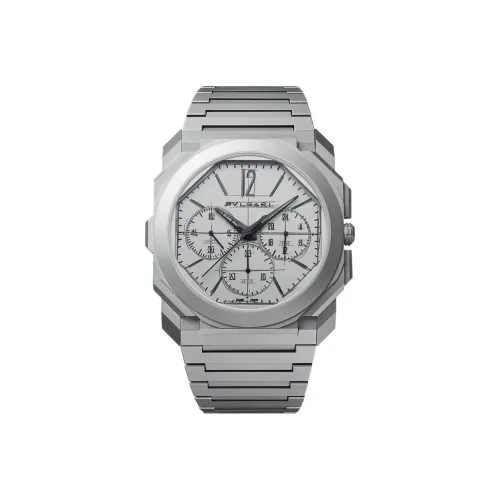 BVLGARI Автоматический Механический Механизм Мужские Часы OCTO 42 мм Серые