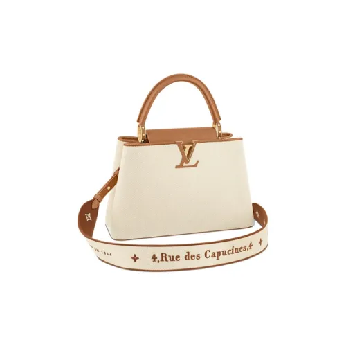 LOUIS VUITTON Корова Кожа Capson Crossbody Сумка через плечо Одно плечо Средний Женский Экрю