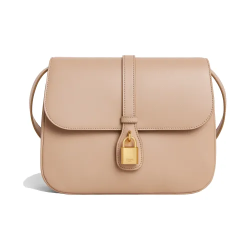 CELINE Tabou Гладкая коровья кожа Сумка через плечо Сумка на плечо Женская Конфетного цвета