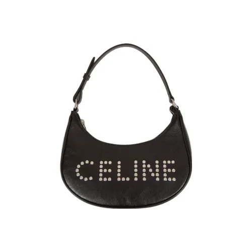 CELINE AVA Сумка из гладкой коровьей кожи сумка-пельмени сумка через плечо женская черная