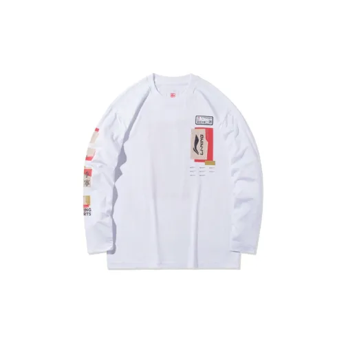 LINING Белая Унисекс Футболка