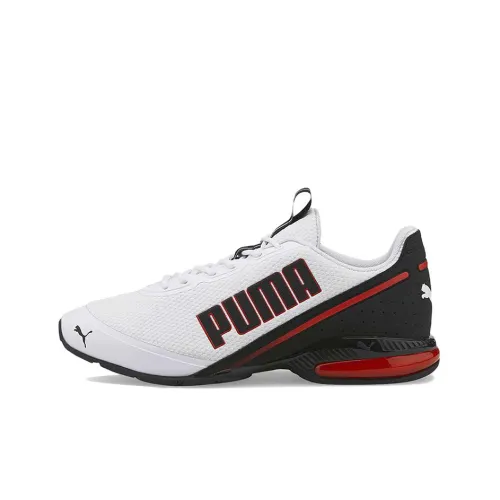 PUMA CELL DIVIDE Низкий топ Беговые кроссовки Мужские Белый Черный