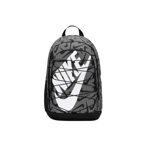 Nike Hayward Ткань Рюкзак Двойной Плечо Стандартный Унисекс Темно-Серый