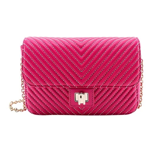 Furla Pop Star Кожа Сумка через плечо Мини Женская Розовая