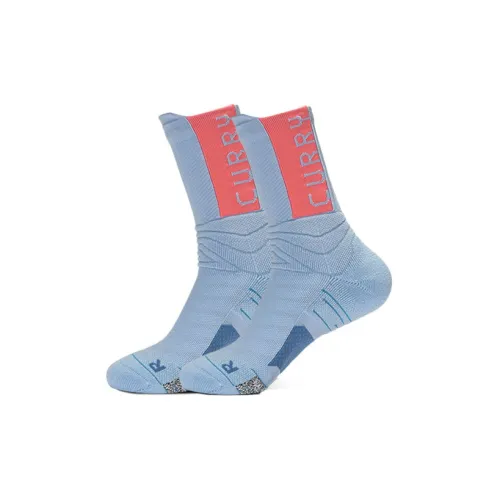 Under Armour 1 шт Синий Унисекс Носки до икры MID