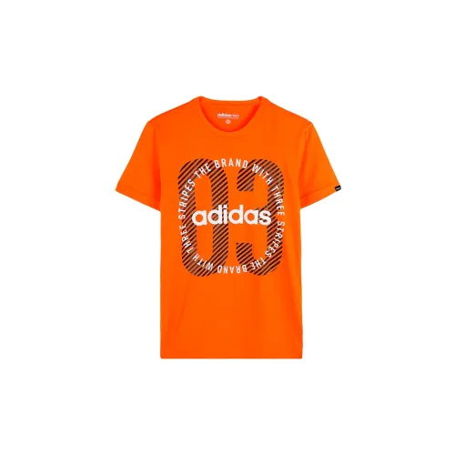 ADIDAS NEO T Рубашка Мужская Оранжевая