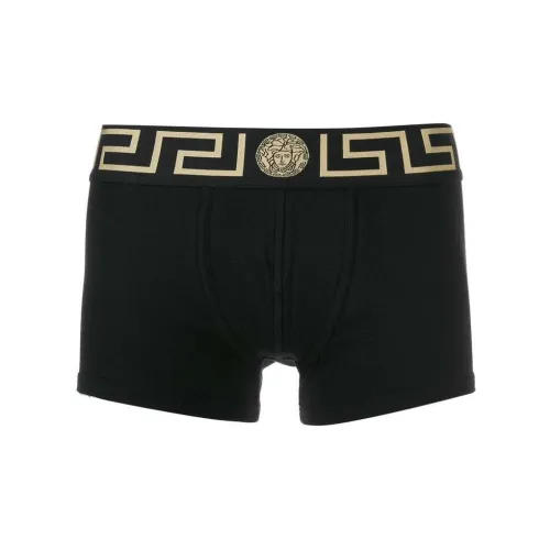 VERSACE 1 Пачка Черные Мужские Боксеры