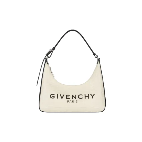 Givenchy Cut out Покрытый холст Коровья кожа Сумка на плечо Сумка Сумка через плечо Женская Слоновая кость