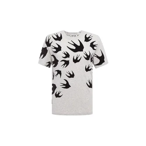 McQ Alexander McQueen Серые Мужские T-Рубашки