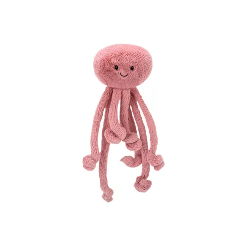 JELLYCAT Ocean Animal Collection Ellie Jellyfish Pink Куклы Плюшевая кукла 25 см Высота