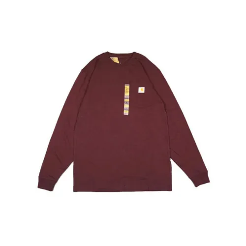 Carhartt Бургундский Унисекс T Рубашки