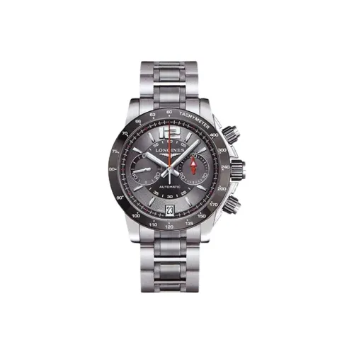 LONGINES Автоматический Механический Механизм Мужские Часы ADMIRAL Collection 42 мм Черные