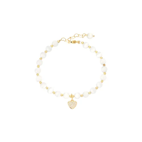 VIVIWELL Стекло Кошачий глаз Браслеты Лунный камень Браслет для транспорта Женские