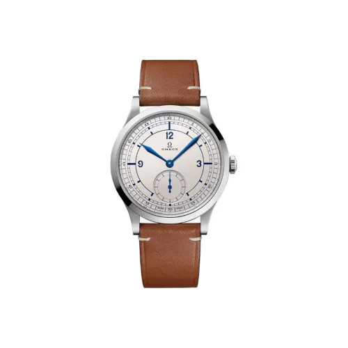 OMEGA Мужские часы с ручным заводом, модель Special Collection, 39 мм, серебряный