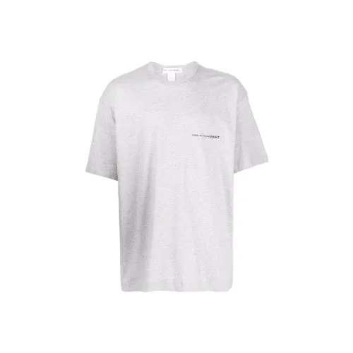 CDG Collaboration Серые Мужские T-Рубашки