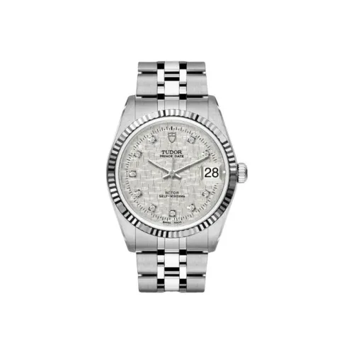 Tudor Ocean Prince Collection Автоматический Механический Механизм Женские Часы 34 мм Серебристый Циферблат