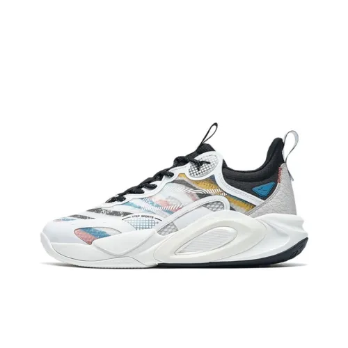 XTEP AG LVL UP 1 Low Топ Casual Мужской Кэжуал Серый Голубой