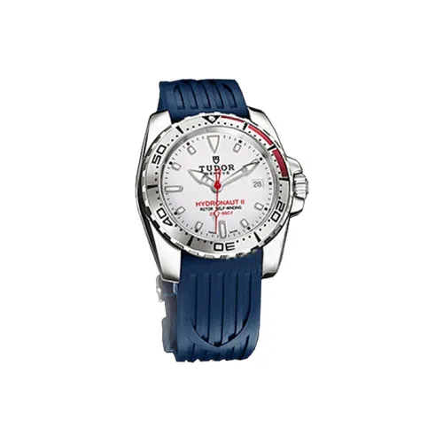 Tudor Ocean Prince Collection Автоматический Механический Часы Мужские 41 мм Серебристый Циферблат Резиновый Ремешок 20060n RS