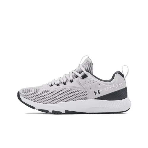Under Armour Charged Focus Low Топ Тренировочные Беговые Кроссовки Мужские Серый Белый