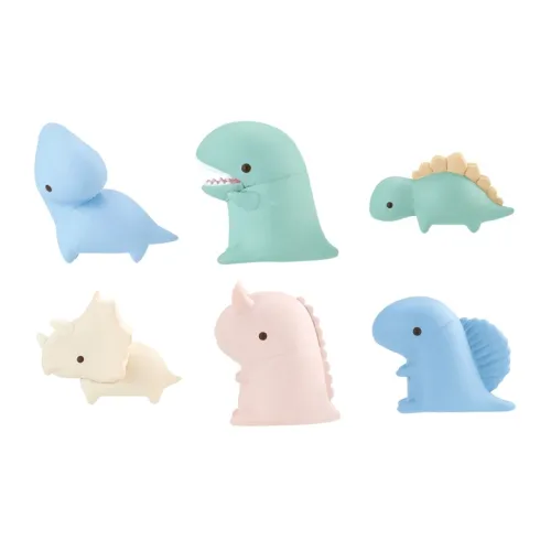 BANDAI Динозавр Queue Счастливый Draw Целая коробка 6 шт