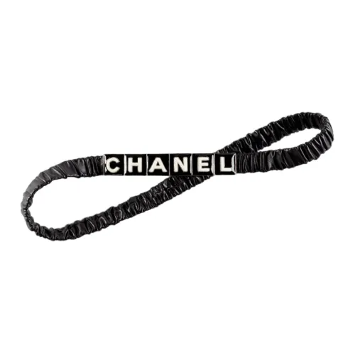 CHANEL Кожаные ремни, черные, женские