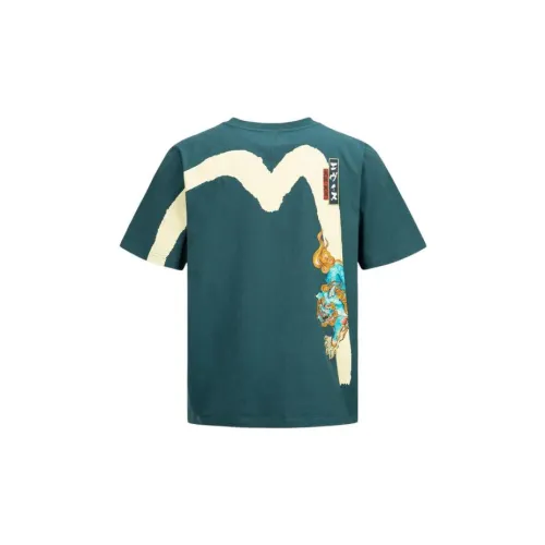 EVISU Темно-синие мужские футболки