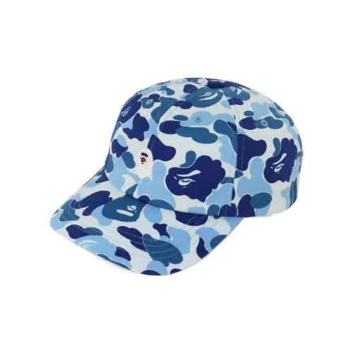 A BATHING APE Хлопок Бейсболка Синяя Унисекс