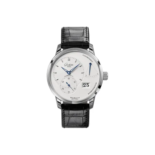 Glashütte Original Механизм с ручным заводом Мужские часы PANO 40 мм Серебряные