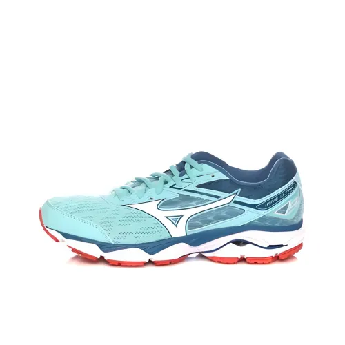 Mizuno Ultima 9 Low Топ Беговые кроссовки Женские Сине-белый