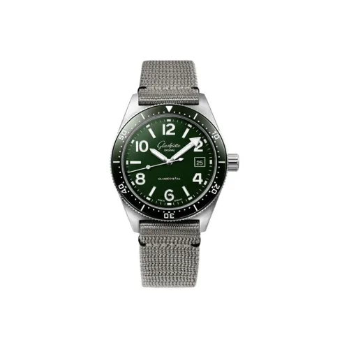 Glashütte Original Автоматический Механический Часы Мужские SPEZIALIST 39,5 мм Зеленые
