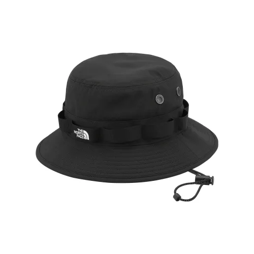Supreme x THE NORTH FACE SS Переработанный нейлон Bucket Hats Унисекс Черный Зеленый Белый Многоцветный
