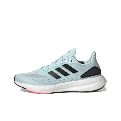 Adidas Pureboost 22 Амортизаторы Slip-resistant Низкий топ Повседневные Беговые кроссовки Женские Светлый мятно-зеленый